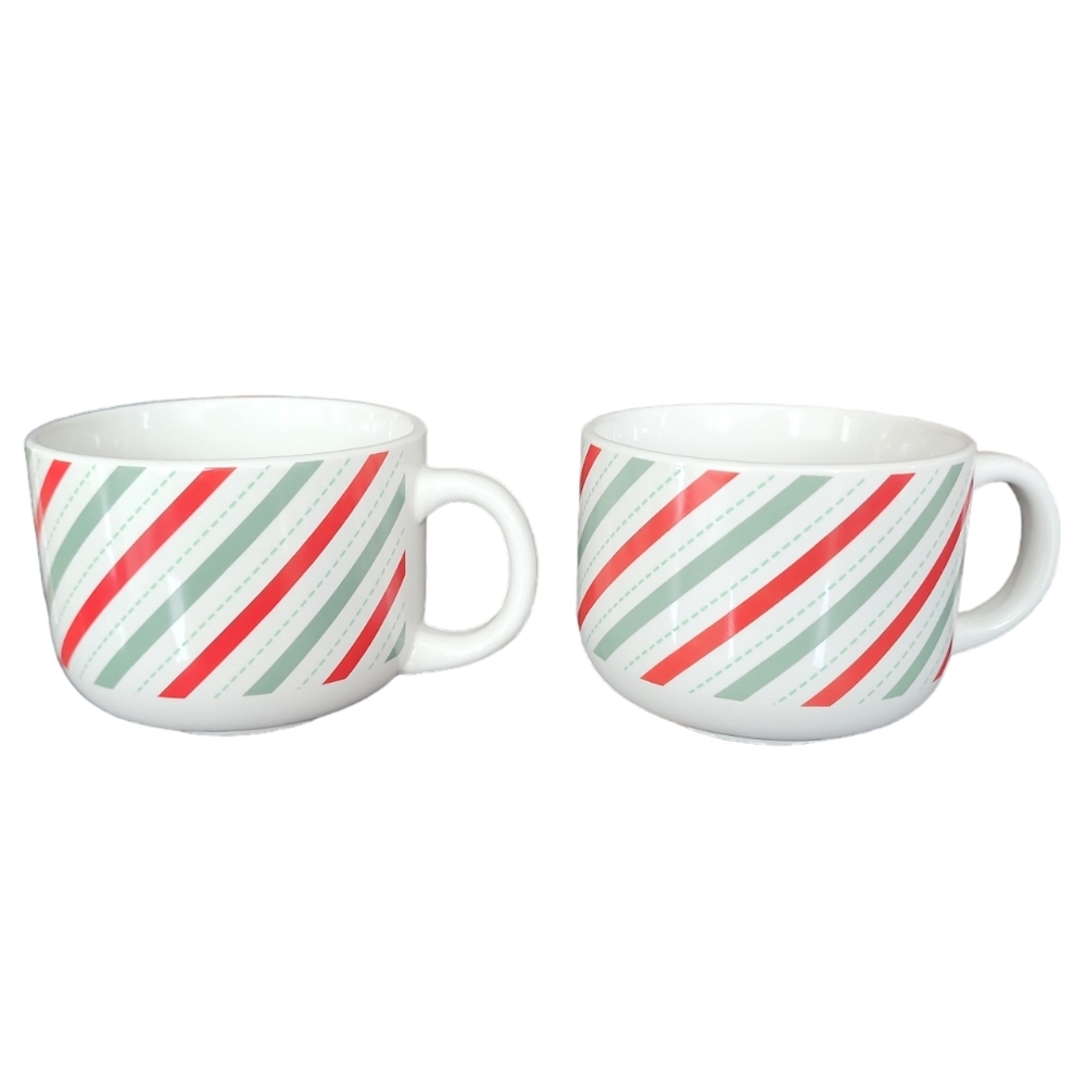 MODERN GOURMET FOODS | Set of 2 Stoneware Cake Mugs